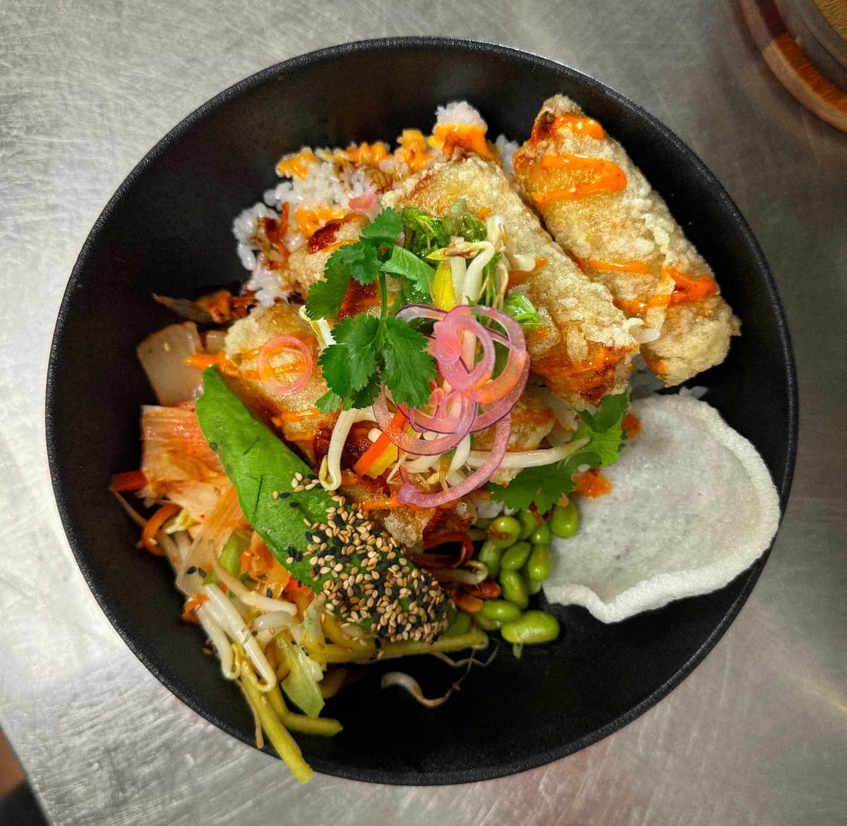 Crispy Springroll Bowl