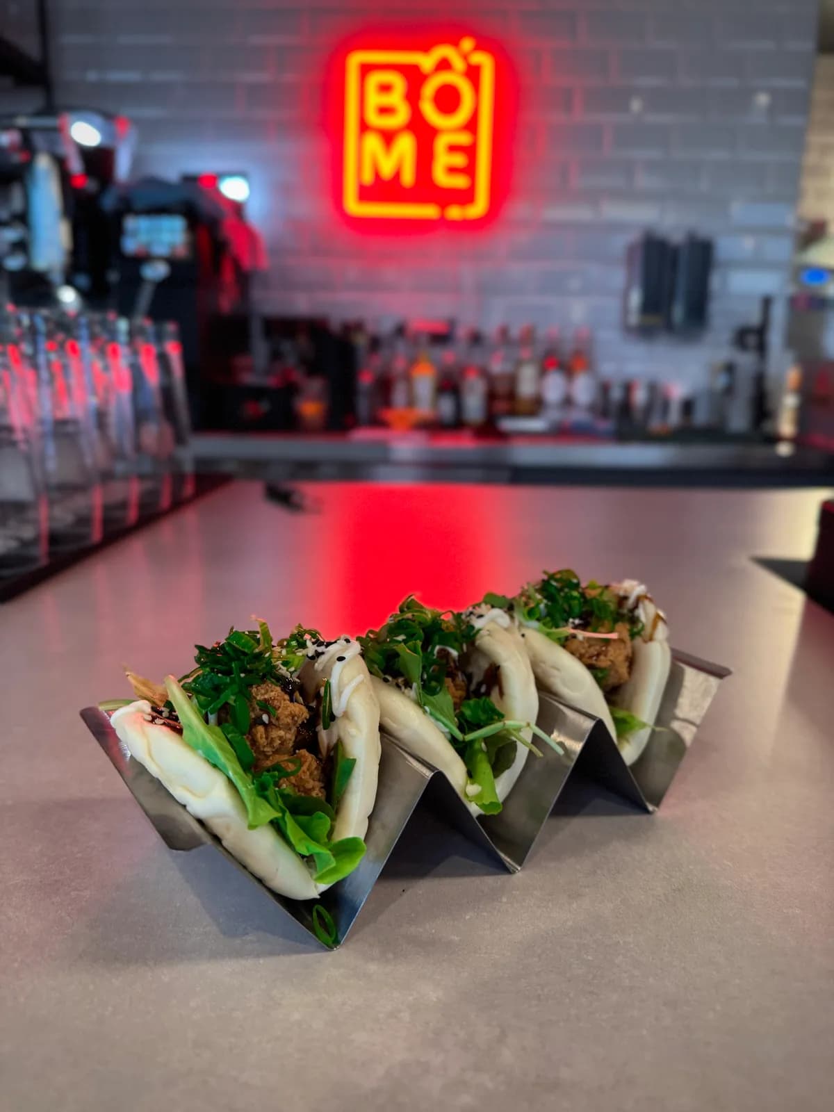 Crunchy Chicken Buns