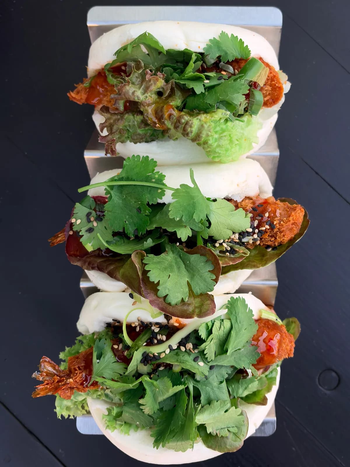 Crunchy Garnelen Buns