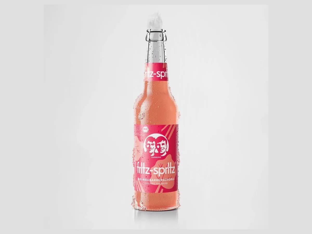 fritz-spritz Bio Rhabarberschorle 0,33 l