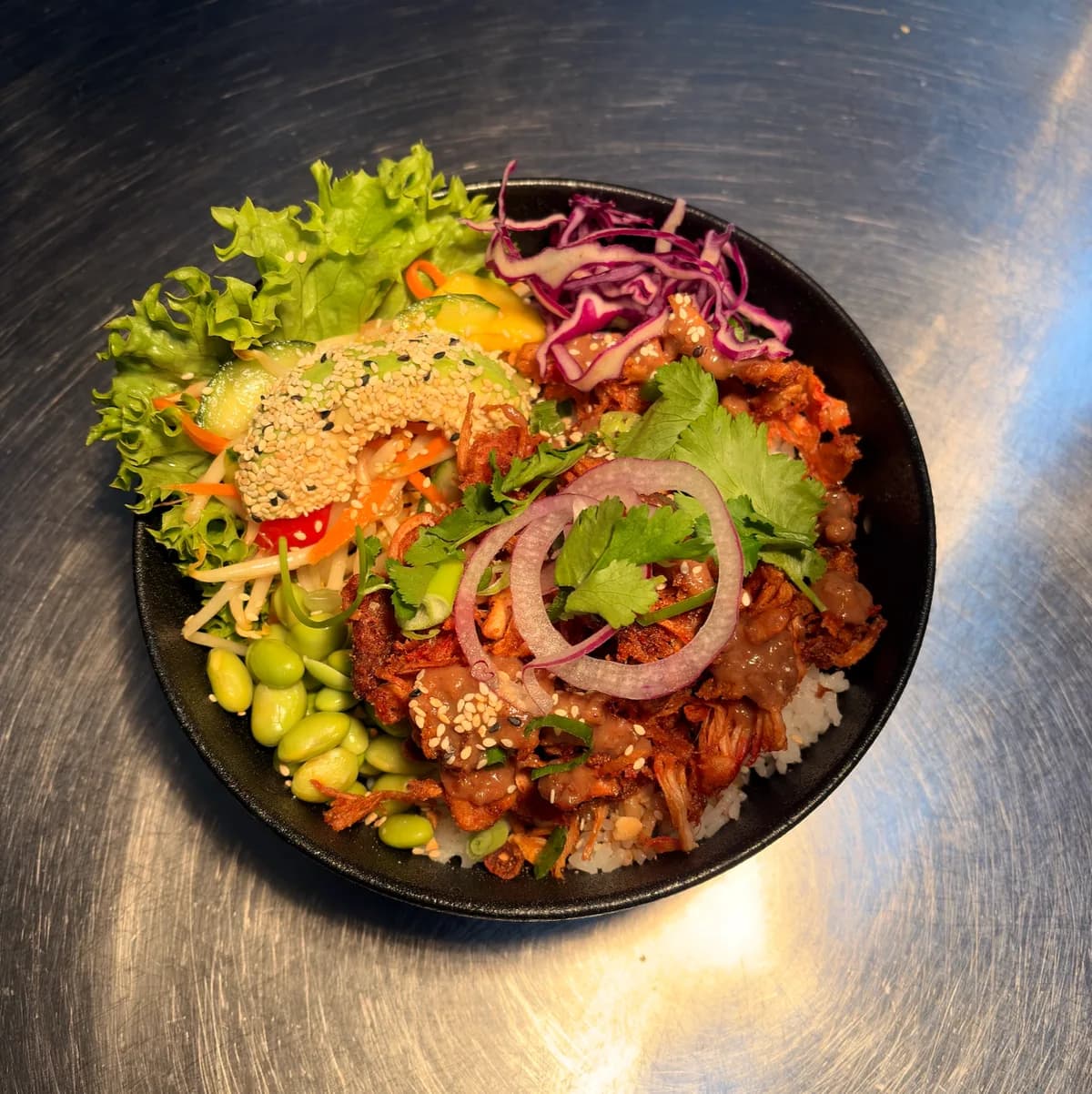Jackfruit Poke Bowl