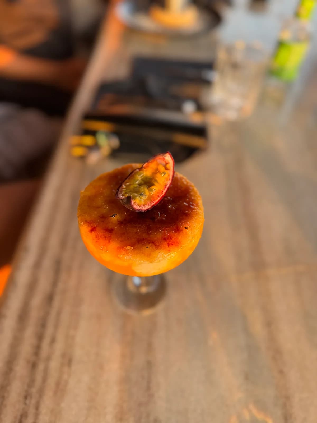 Sticky Mango Rice Brûlée