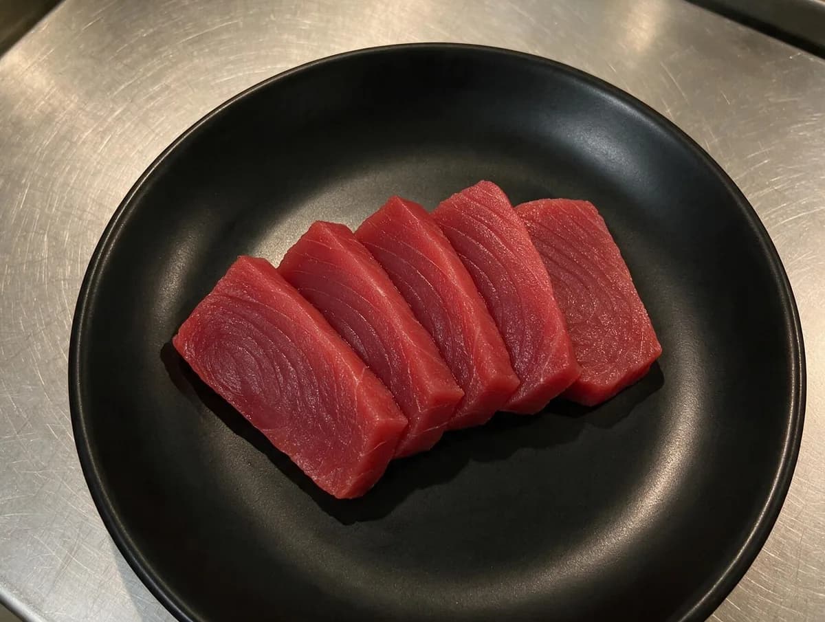 Yellowfin Tuna Sashimi (5 Stück)